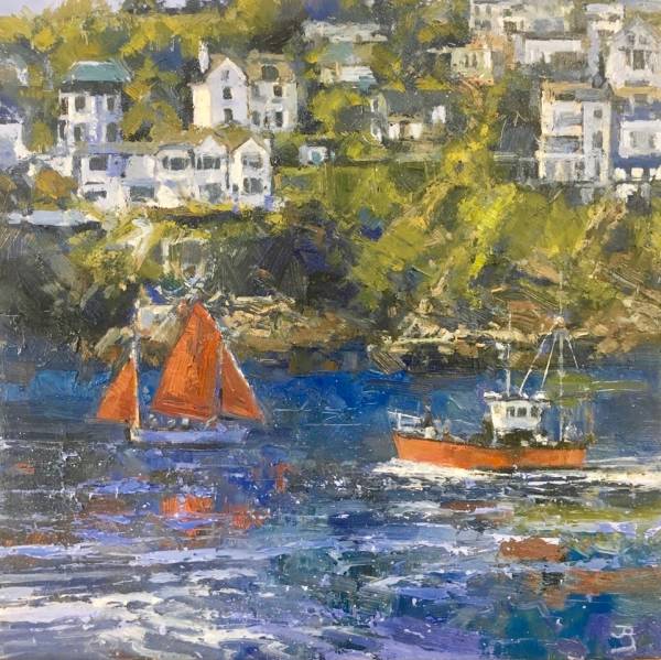 - Oil on Board, Painting by John Brenton, measuring 36 x 36 cm (H x W) framed at 56 x 56 cm £950